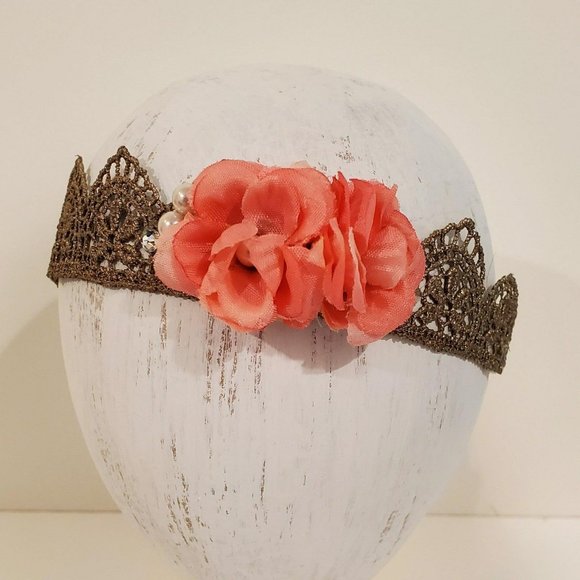 Baby Girl Crown Headband - Picture 2 of 6
